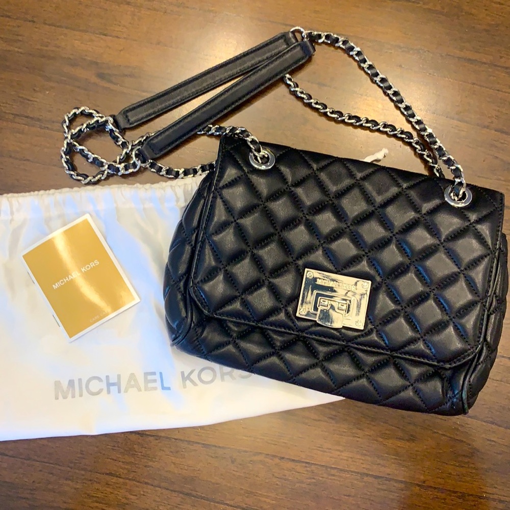 Michael Kors quilted leather handbag